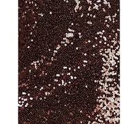 Crystal Doll Juniors' Sequined Bow-Back Short Sleeveless Dress