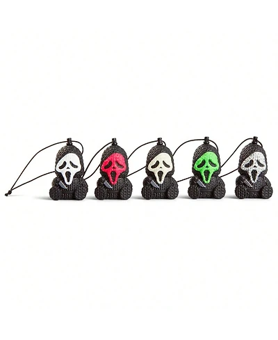 Handmade by Robots - Ghost Face Set #001 (1.75” Micro Charms 5-Pack)