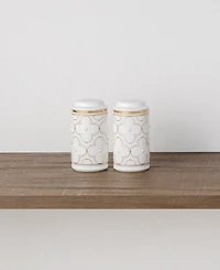 Noritake Trefolio Gold Salt & Pepper, 4"
