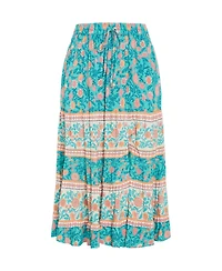 City Chic Women's Aurora Print Skirt
