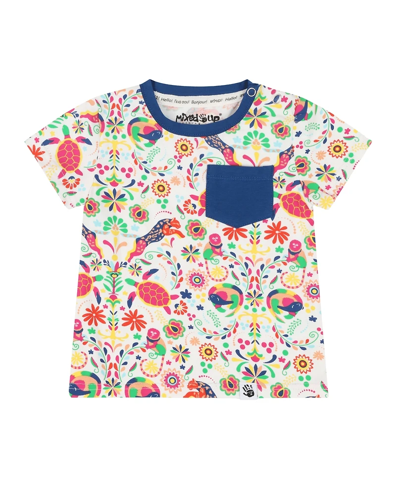 Mixed Up Clothing Baby Suave Tee and Bloomer Shorts Set