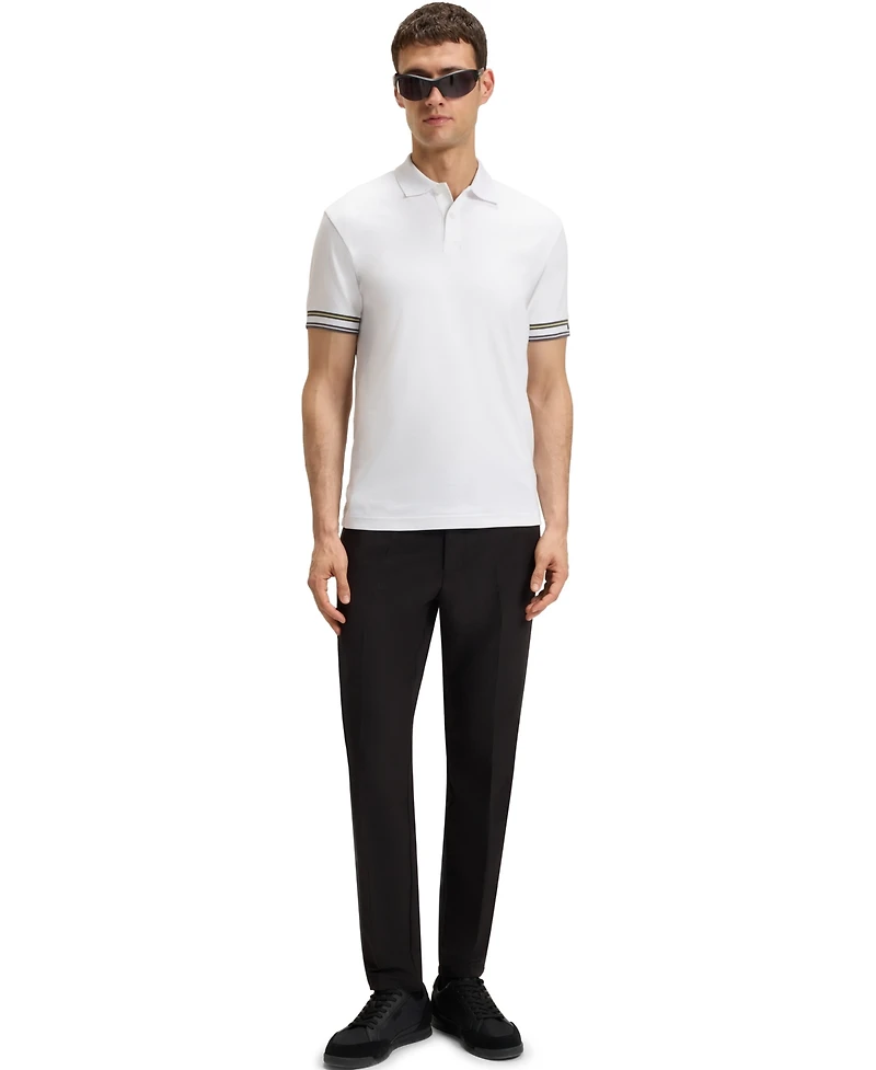 Boss by Hugo Men's Cotton Slim-Fit Polo Shirt