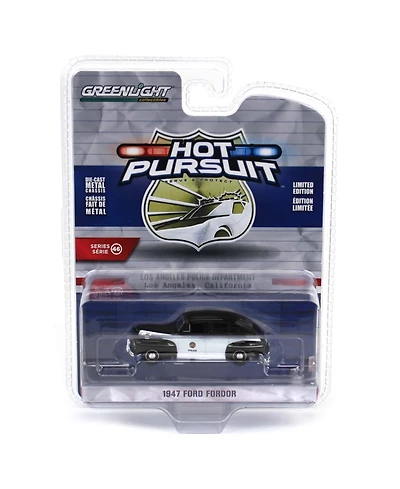 Greenlight 1/64 1947 Fordor, Los Angeles Police Dept (Lapd) Hot Pursuit