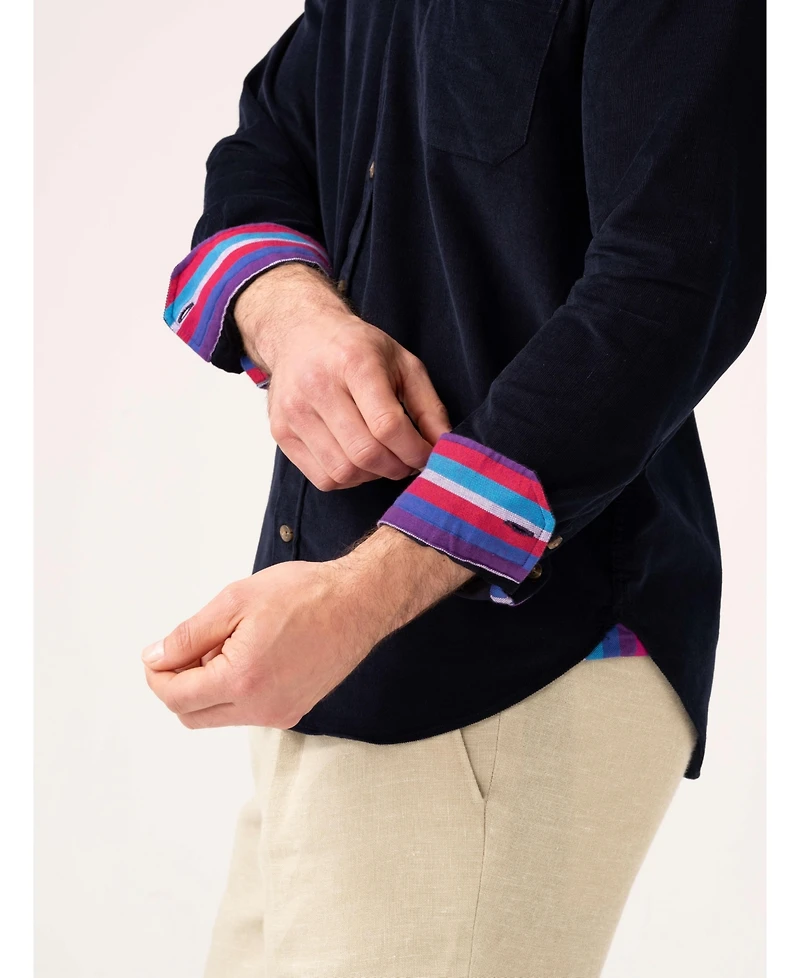 Koy Clothing Men's Corduroy Long Sleeve Shirt