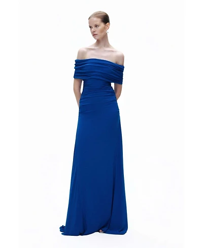 Nocturne Women's Draped Maxi Dress
