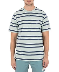 Hurley Men's Naturals Stripe Short Sleeve T-Shirt