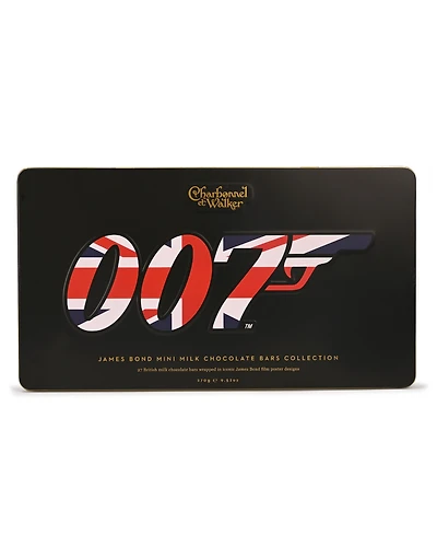 Charbonnel et Walker James Bond 007 Mini-Bar Keepsake Tin, 25 Pieces