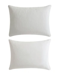 Vera Wang Bark Texture Cotton Jacquard 3-Pc. Duvet Cover Set, King