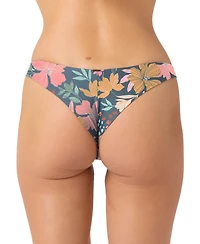 O'Neill Juniors' Mila Floral-Print Hermosa Bikini Bottoms