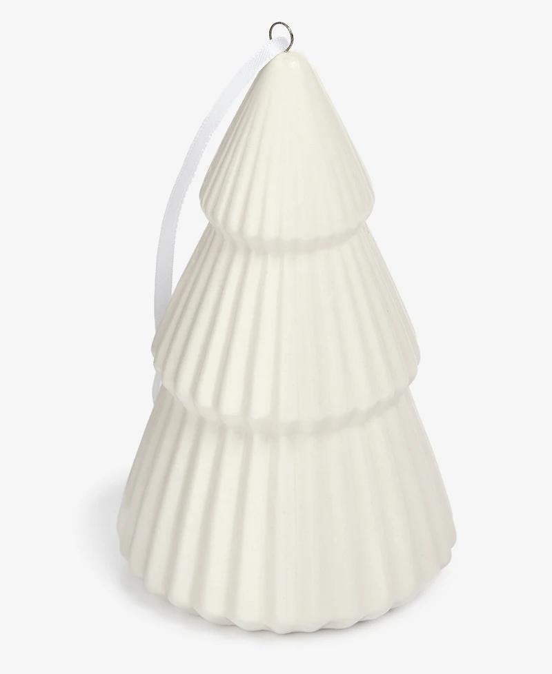 Holiday Lane Nordic Wonderland Ceramic Tree Ornament, Macy's Exclusive