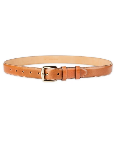 Cole Haan Women's Classic Square Buckle Leather Trouser Belt