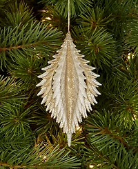Holiday Lane Christmas Glitters Pine Cone Drop Ornament, Macy's Exclusive
