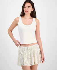 Hippie Rose Juniors' Scoop-Neck Tank Top