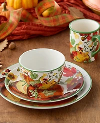 Certified International Harvest Fields 16 Pc. Dinnerware Set, Service for 4