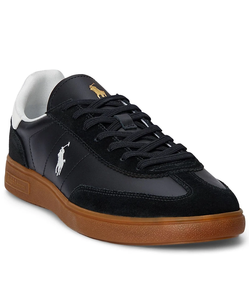 Polo Ralph Lauren Men's Bedford Leather & Suede Sneakers