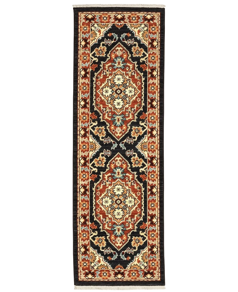 Oriental Weavers Lilihan 4929A 2'x6' Runner Area Rug