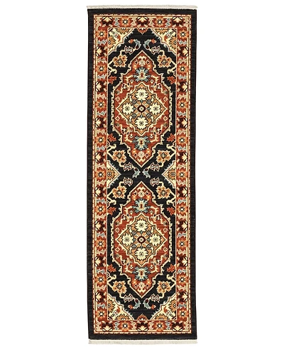 Oriental Weavers Lilihan 4929A 2'x6' Runner Area Rug