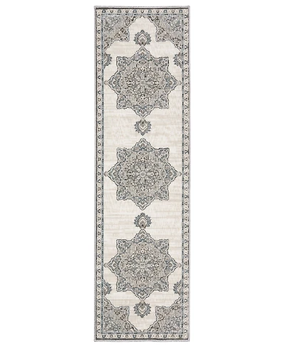 Oriental Weavers Ellington ELL01 2'3"x7'6" Runner Area Rug