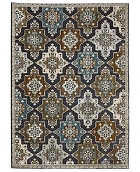 Oriental Weavers Ellington ELL07 7'10"x10'10" Area Rug