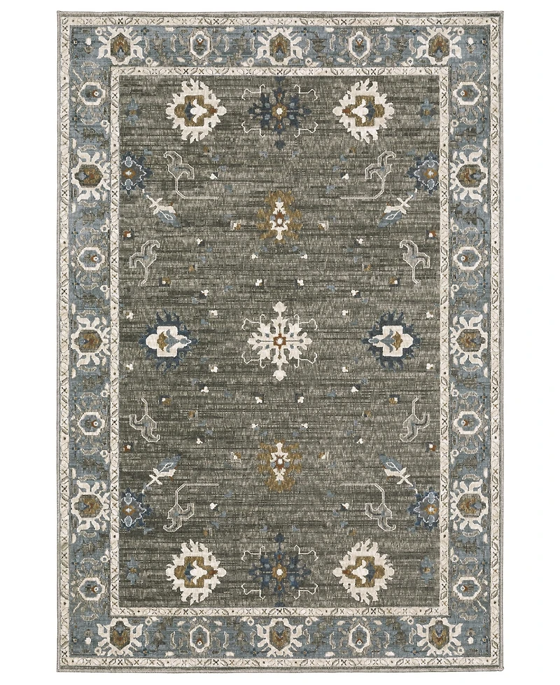 Oriental Weavers Ellington ELL09 5'3"x7'6" Area Rug
