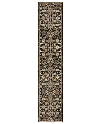 Oriental Weavers Andorra 2396B 2'3"x8' Runner Area Rug