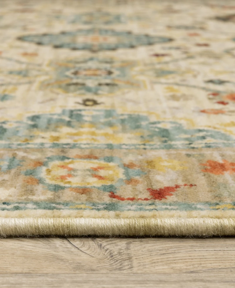 Oriental Weavers Lilihan 4601W 3'3"x5' Area Rug