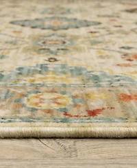 Oriental Weavers Lilihan 4601W 3'3"x5' Area Rug