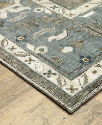 Oriental Weavers Ellington ELL09 2'3"x7'6" Runner Area Rug