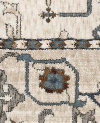 Oriental Weavers Ellington ELL10 3'10"x5'5" Area Rug
