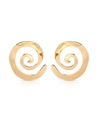 Ettika Aura Swirl Statement Earrings