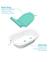 Frida Baby 4-in-1 Grow-With-Me Bath Tub