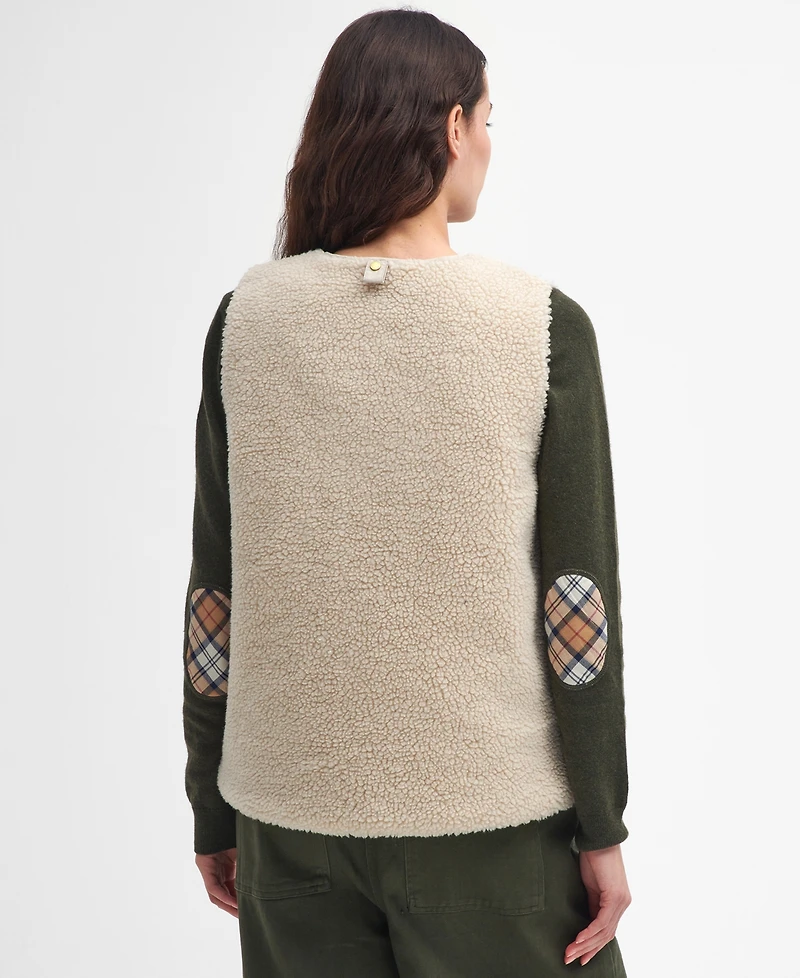 Barbour Women's Dulsie Faux-Fur Vest Liner