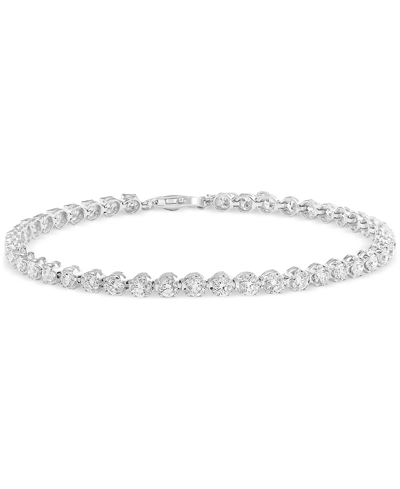Effy Lab Grown Diamond Tennis Bracelet (3 ct. t.w.) in 14k White Gold