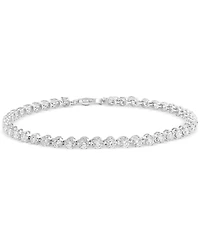 Effy Lab Grown Diamond Tennis Bracelet (3 ct. t.w.) in 14k White Gold