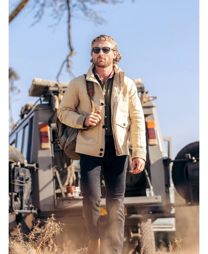 Koy Clothing Men's Bomber Style Ranger Jacket