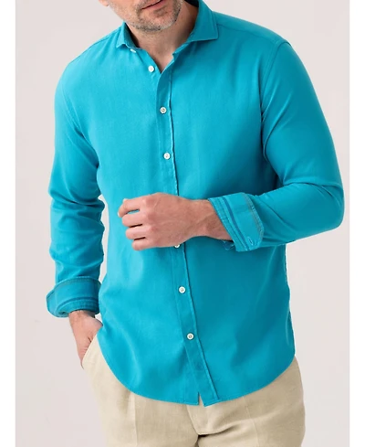 Koy Clothing Men's Kabisa Kikoy Cotton Long Sleeve Shirt