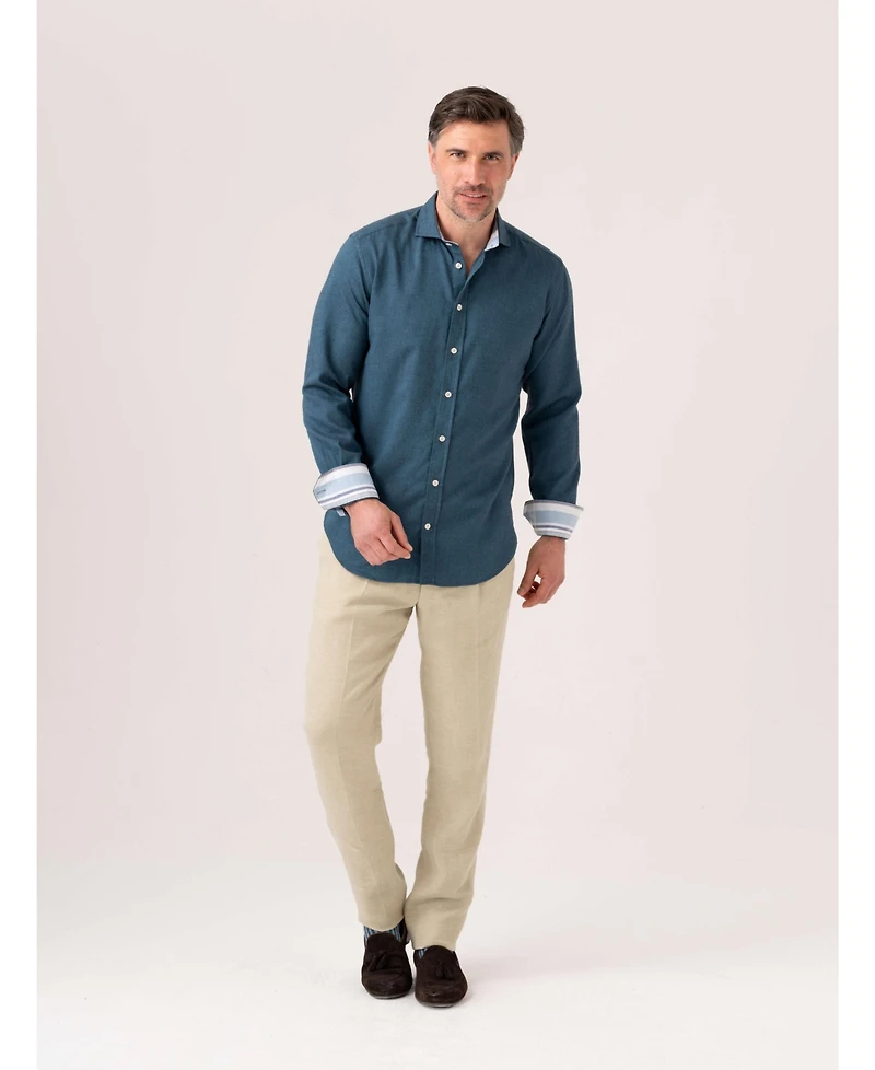 Koy Clothing Men's Cotton Merino Long Sleeve Shirt