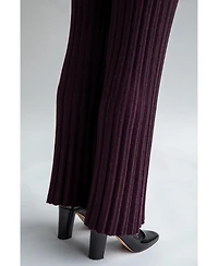 Sskein Women's Marcelle Pleated Knit Trousers
