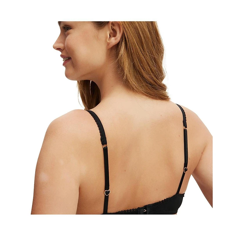 Cotton On Women's Sabrina Lace Lightly Lined Bra