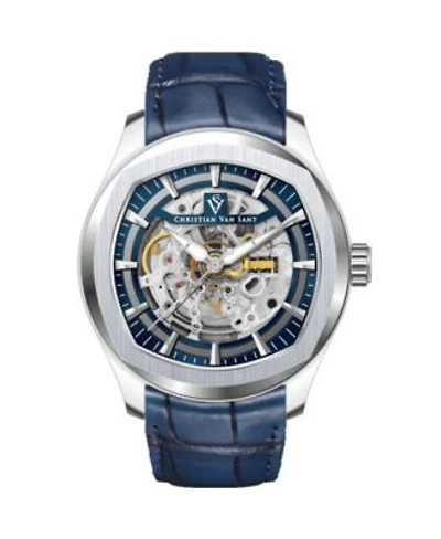 Christian Van Sant Mens Romeo Blue Dial Watch Cv9501