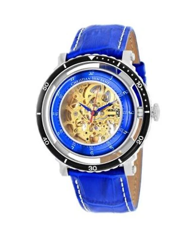 Christian Van Sant Mens Dome Gold Dial Watch Cv0741