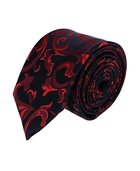 Trafalgar Big & Tall Christian the Romantic Brocade Silk Necktie