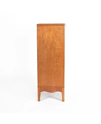 Casainc Modern Bathroom Floor & Linen Cabinet with Adjustable Shelves and Antique Brass Hardware