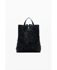 Desigual Women's Small 3D effect floral backpack