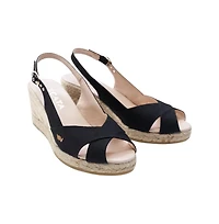 Viscata Llansa Canvas Espadrille Sandal Wedges