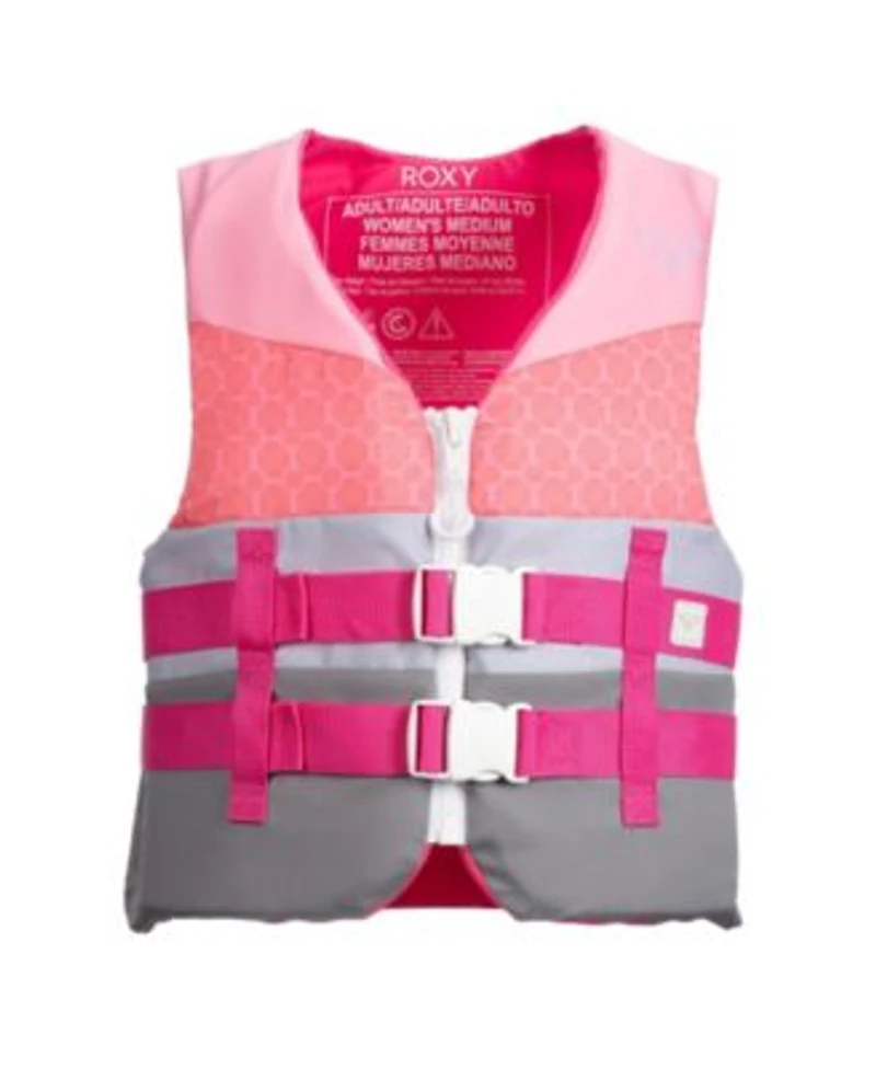 Roxy Uscg Approved Women S Life Vest For Boating Fishing Kayaking