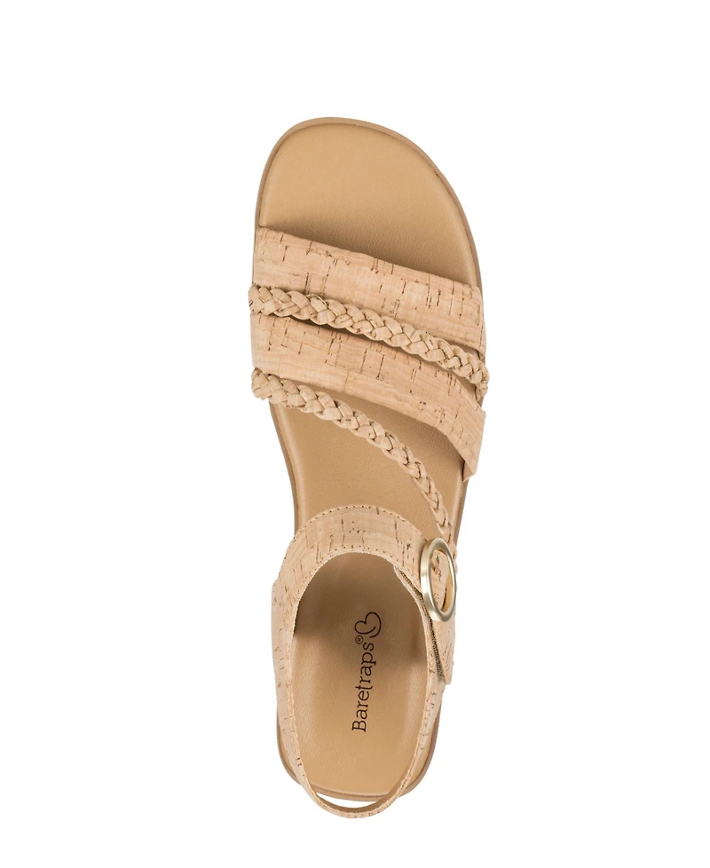 Baretraps Women's Gwyneth Slide Flat Sandals