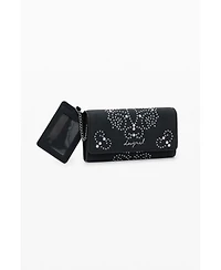 Desigual Women's Large studded cardholder wallet