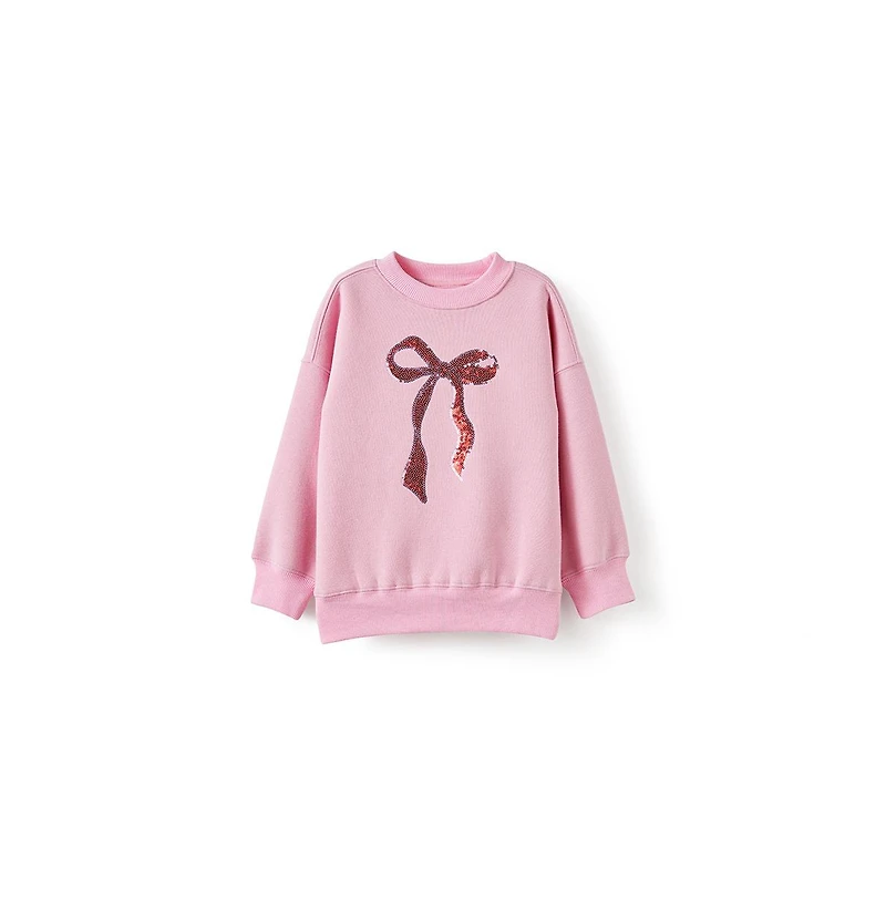 Cotton On Little Girls Sammy Oversized Crew