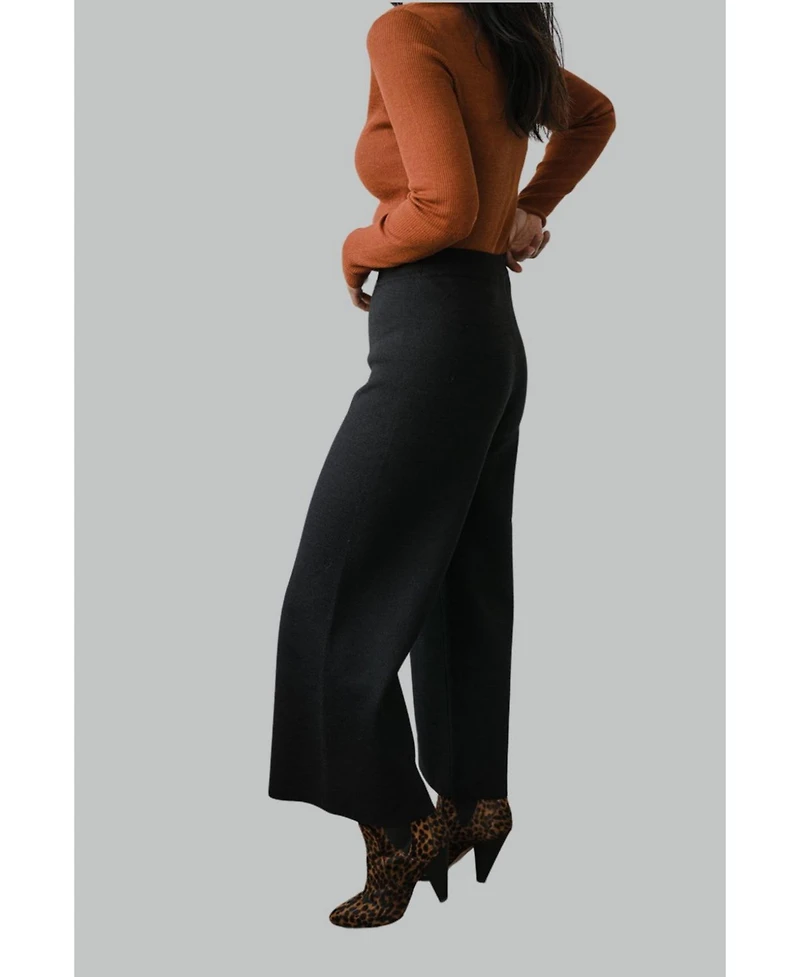 Sskein Women's Zoe Checkered Knit Trousers